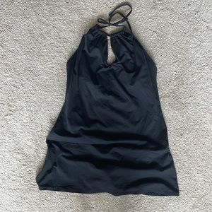Garnet Hill black swim dress